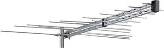 Metronic Antena Externa Para Tv Logar&iacute;tmica Mixta Banda Uhf/vhf