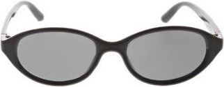 BCBGeneration 51mm Slim Oval Sunglasses in Black at Nordstrom Rack