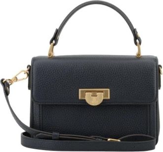Pourchet Auteuil Handtas - Dames - Handtassen - Blauw - ONE Size - Leer - Tassen