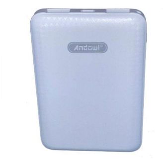 Trade Shop Trade Shop - Mini Power Bank 5000mah Q-t71 Caricatore Ricarica Rapida Portatile 2 Porte Usb