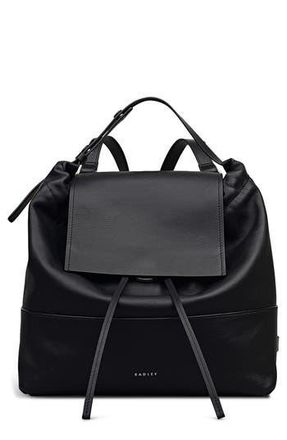 Radley London The Medium Portobello Leather Backpack in Black at Nordstrom Rack