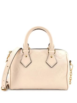 Louis Vuitton Speedy Bandouliere Bag Monogram Empreinte Giant 20 crossbody bag - Toni neutri