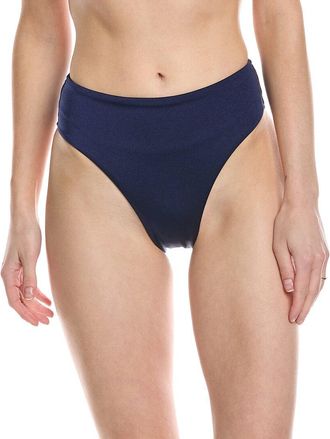 Monte & Lou Monte And Lou High-Waist High-Leg Bikini Bottom