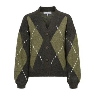 &Co Woman Gebreide Cardigan - Dames - Truien - Veelkleurig - Maat: XL Acryl