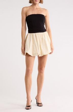 Moon River Bubble Skirt Minidress in Black at Nordstrom Rack, Size X-Small