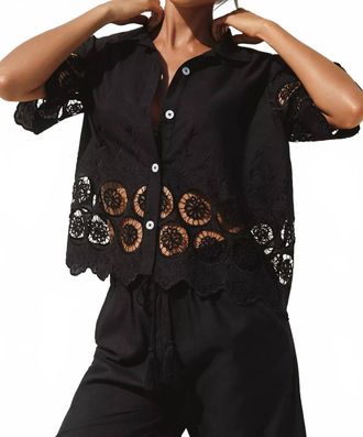 Tolani Adia Top In Black