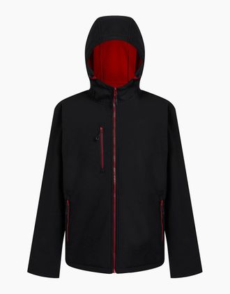 Regatta Mens Regatta Professional Mens 2 Layer Soft Shell Jacket - Black - Size: 38/Regular