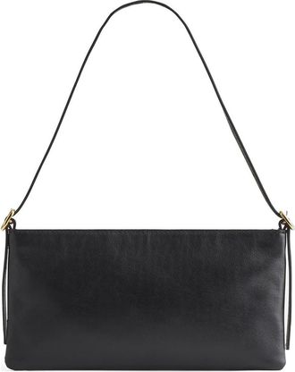 Madewell The Mini Sculptural Buckle Shoulder Bag in True Black at Nordstrom Rack