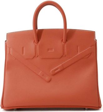 Herm&egrave;s Pre-owned Hermes Swift Birkin Shadow Retourne 25 Ladies FF0NXW3F7L5TVU3C