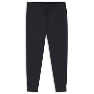 BOSS Stretch-cotton track pants with puff-print logo