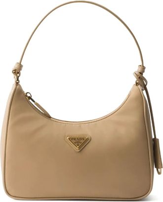 Prada Borsa Re-Edition mini - Marrone
