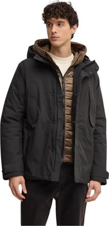 Geox Terrestre ABX Parka - Heren - Parka Jassen - Zwart - 2XL - Polyester - Jassen