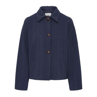 Ichi Ihkate Cable JA Jakker 20124586 - Jackets - Mujer - Azul - XS