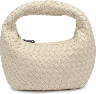 Sol and Selene Dare to Dream - Small Woven Neoprene Hobo Bag in Cream at Nordstrom