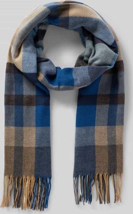 Mc Neal Schal mit Ausfransungen in Anthrazit Melange, Größe 1