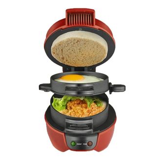 OEM Prensa Para Hamburguesas, M&aacute;quina Para Hacer Hamburguesas, Antiadherente, Multifuncional, Para Hacer Tortillas, Filetes, Desayunos Y S&aacute;ndwiches, Con E