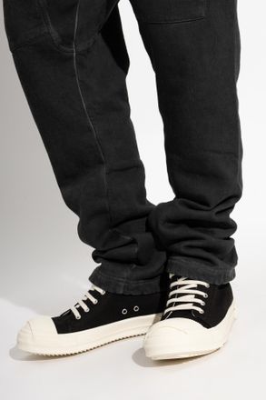 Rick Owens Low Sneaks Sports Shoes, Mens, Black