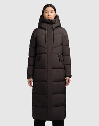 Khujo Steppmantel KHUJO SHIMANTA5, Damen, Gr. XXL (44), moody plum, Steppware, Obermaterial: 100% Polyester. Futter: 100% Polyester. Wattierung: 100% Polyes