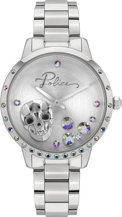 Police Salonga Roestvrij Stalen Analoge Horloge - Heren - Horloges - Grijs - ONE Size - Accessoires