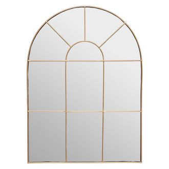 Atmosphera Atmosphera - Espejo Monica Oro - Metal 54x74 Cm Cr&eacute;ateur DInt&eacute;rieur
