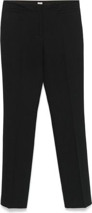 Toteme low-rise stovepipe trousers - Black