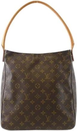 Louis Vuitton Pre-owned Monogram Schoudertas - Dames - Vintage Schoudertas - Bruin - ONE Size - Vintage
