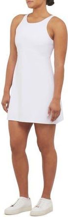 Spanx SPANXshape Get Moving High Neck Dress in Vivid White at Nordstrom Rack, Size X-Large