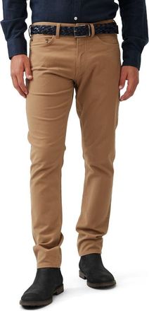 Rodd & Gunn Motion 2.0 Straight Leg Jeans in Camel at Nordstrom, Size 28