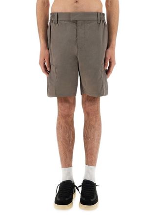 Represent Cotton-Blend Tech Cargo Shorts - Gray