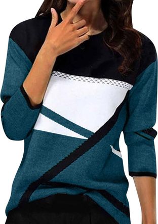 Generic womens hoodies, Jumpers for Women UK Winter Fleece Lightweight Sweater Comfortable Long Sleeves Plain Pullover Solid Color Casual Tops Clothing Fashio
