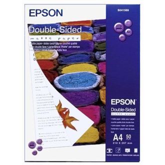 Epson Double-sided Matte Paper - A4 - 50 Hojas