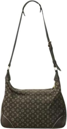 Louis Vuitton Pre-owned Monogram Mini Lin Schoudertas - Dames - Vintage Schoudertas - Bruin - ONE Size - Vintage
