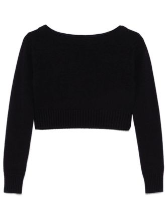 Max Mara cropped sweater - Blue