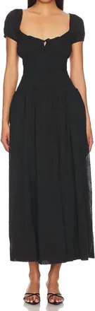 Free People Feeling Bonita Midi Dress In Black