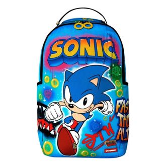 Sprayground Sonic On The Run 91 Backpack Multicolor B9138