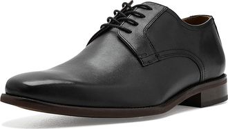 Johnston & Murphy Burke Plain Toe Mens Shoes Black Full Grain : 11.5 M (D), Leather