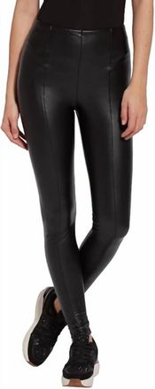 Lyss&eacute; Hi Waist Vegan Leggings In Black