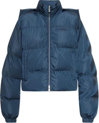 Off-white Off-white Insulated Jacket With Detachable Hood