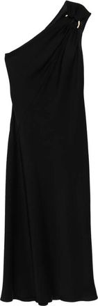 Max Mara One-shoulder Draped Maxi Dress