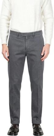 Mason's Square Werk Chino Broek - Heren - Chinos - Grijs - S - Katoen - Broeken