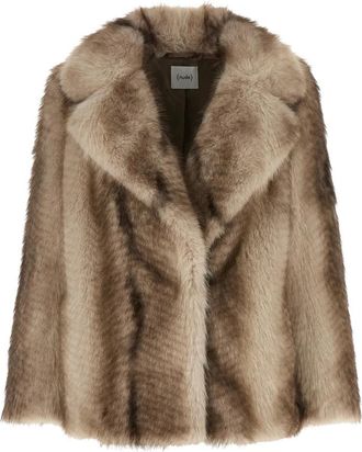Nude Nepbont Jas - Dames - Jassen - Beige - S - Nepbont - Jassen