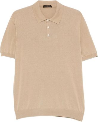 Zanone Buttoned Polo Shirt