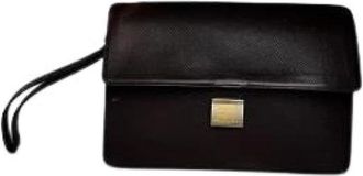 Louis Vuitton Pre-owned Clutch - Dames - Vintage Clutch - Paars - ONE Size - Leer - Vintage