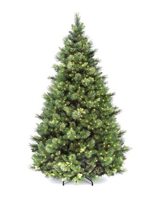 National Tree Company 6.5Ft Carolina Pine Tree With 650 Clear Lights