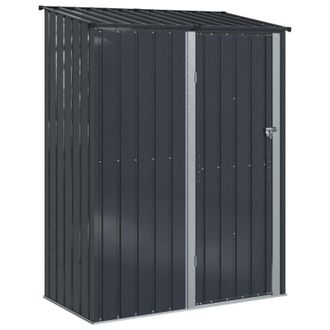 vidaXL Cobertizos De Jard&iacute;n Antracita 153,5 X 86 X 200 Cm Metal Vidaxl