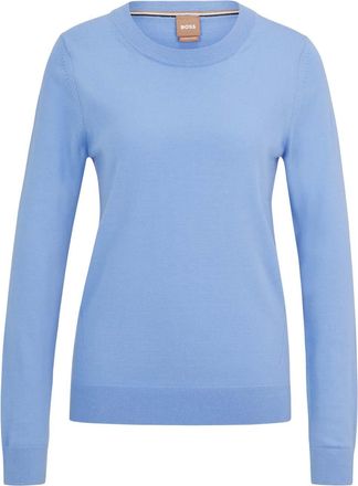HUGO BOSS Feganasi trui voor dames in blauw