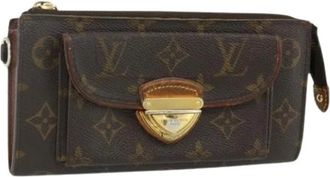 Louis Vuitton Pre-owned Wallets, female, Brown, Size: ONE SIZE Pre-owned Long Wallet