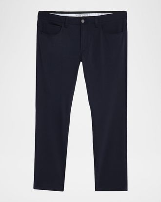 Emporio Armani Men & apos;s Straight Leg Stretch Five-Pocket Pants