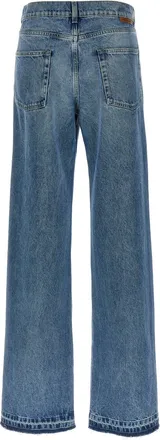 Stella McCartney Womens Blue Cotton Jeans Denim Clothing