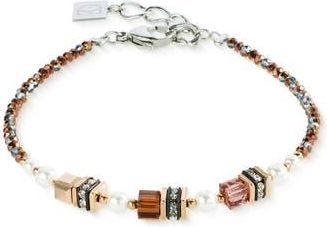 Coeur de Lion Sparkling Princess Bracelet in Mocha Mousse at Nordstrom, Size 8.25
